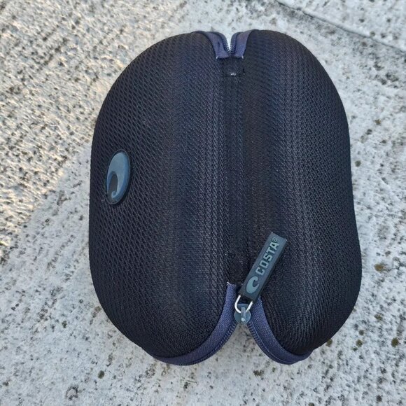 Costa Sunglasses Case Semi Hard Case Zip Around Case Black Case only - Picture 11 of 11